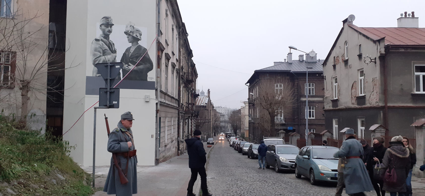Mural przy ul. Smolki w Przemyślu
