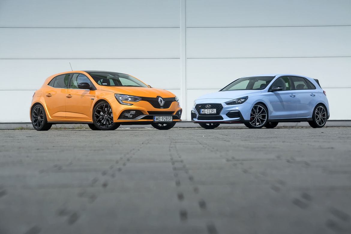 Renault Megane R.S. 1.8 TCe 280 KM EDC vs. Hyundai i30 N Performance 2.0 T-GDI 275 KM