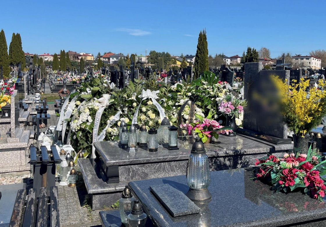 Grób 18-letniego Filipa, który zginął w tragicznym wypadku w Chełmie