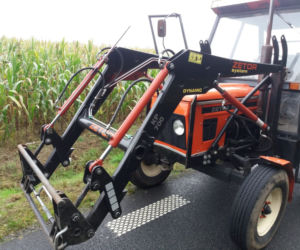 Traktor wjechał w osobówkę. Rodzeństwo z gminy Włoszakowice trafiło do szpitala