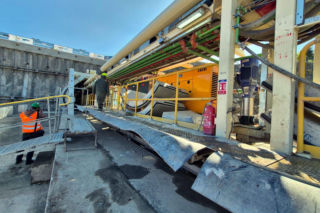 Rozpoczęcie drążenia tunelu ewakuacyjnego Tymbark - Szczyrzyc