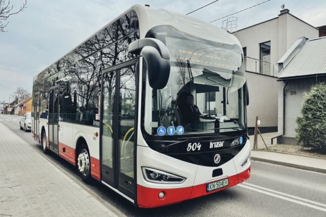 Elektryczne autobusy wyjechały na ulice Nowego Sącza. Na razie to testy