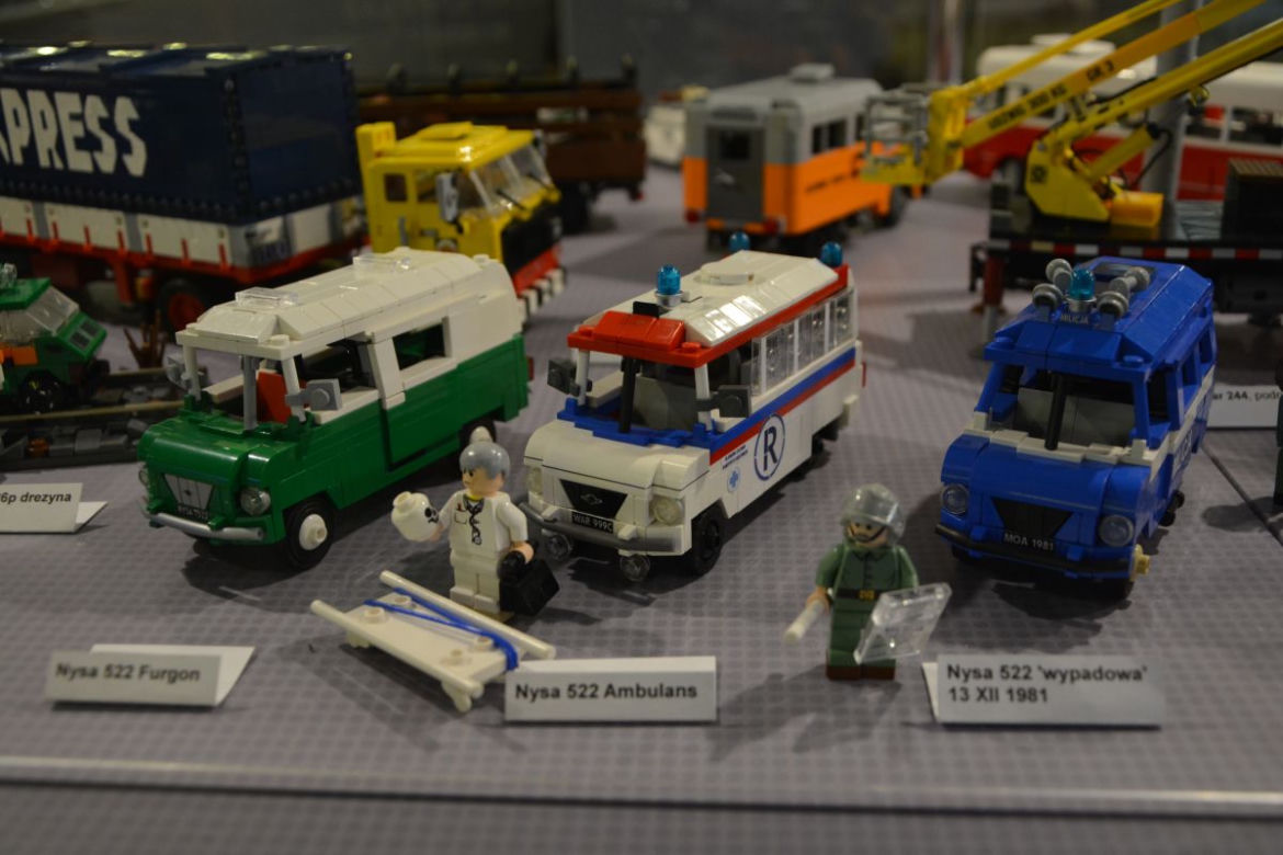 Pojazdy z klocków Lego