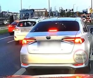 Drogowy szeryf we Wrocławiu. Nagranie w sieci ma prawie milion wyświetleń