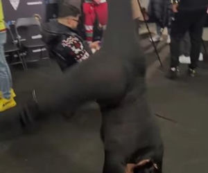 Ewa Brodnicka na konferencji Prime MMA