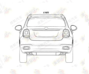 Fiat 500X - szkice patentowe