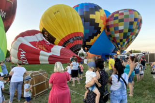 Upał nie przeszkodził. Balonowa Fiesta w Białymstoku przyciągnęła tłumy [ZDJĘCIA, WIDEO]
