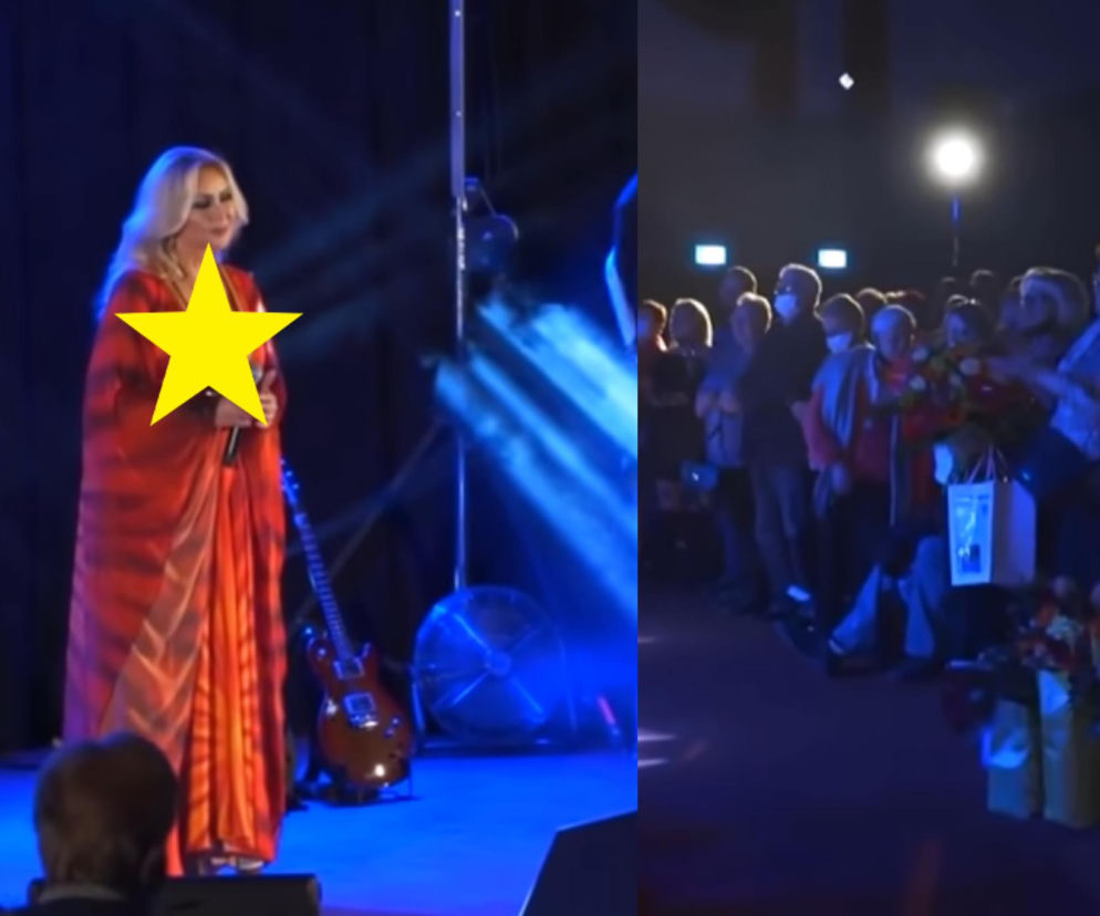 Teresa Werner z głębokim dekoltem wyszła na scenę, a ludzie zaczęli wstawać! Szok, co tam się działo!