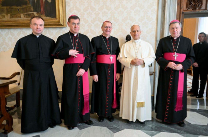Kiedy pielgrzymka Leona XIV do Polski? Papież spotkał się z Prezydium KEP