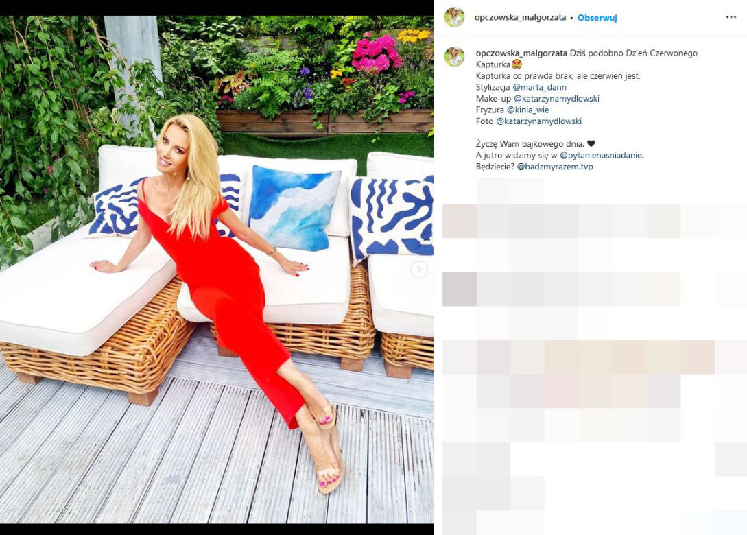 Małgorzata Opczowska kocha polskie morze