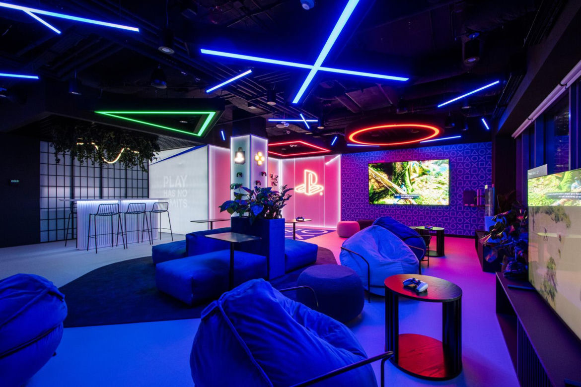 PlayStation Brand Space w Browarach Warszawskich