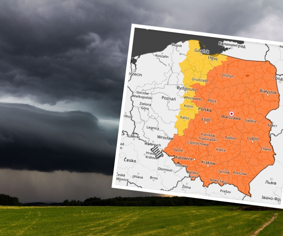 Potężne burze i trąby powietrzne w Polsce. IMGW ostrzega: To będzie bardzo intensywne 36 godzin