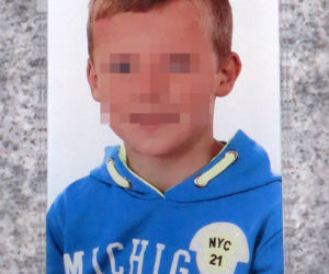 Grób 8-letniego Wiktorka na cmentarzu w Boćkach