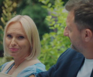 M jak miłość, odcinek 1895. Dorota (Iwona Rejzner), Bartek (Arkadiusz Smoleński)