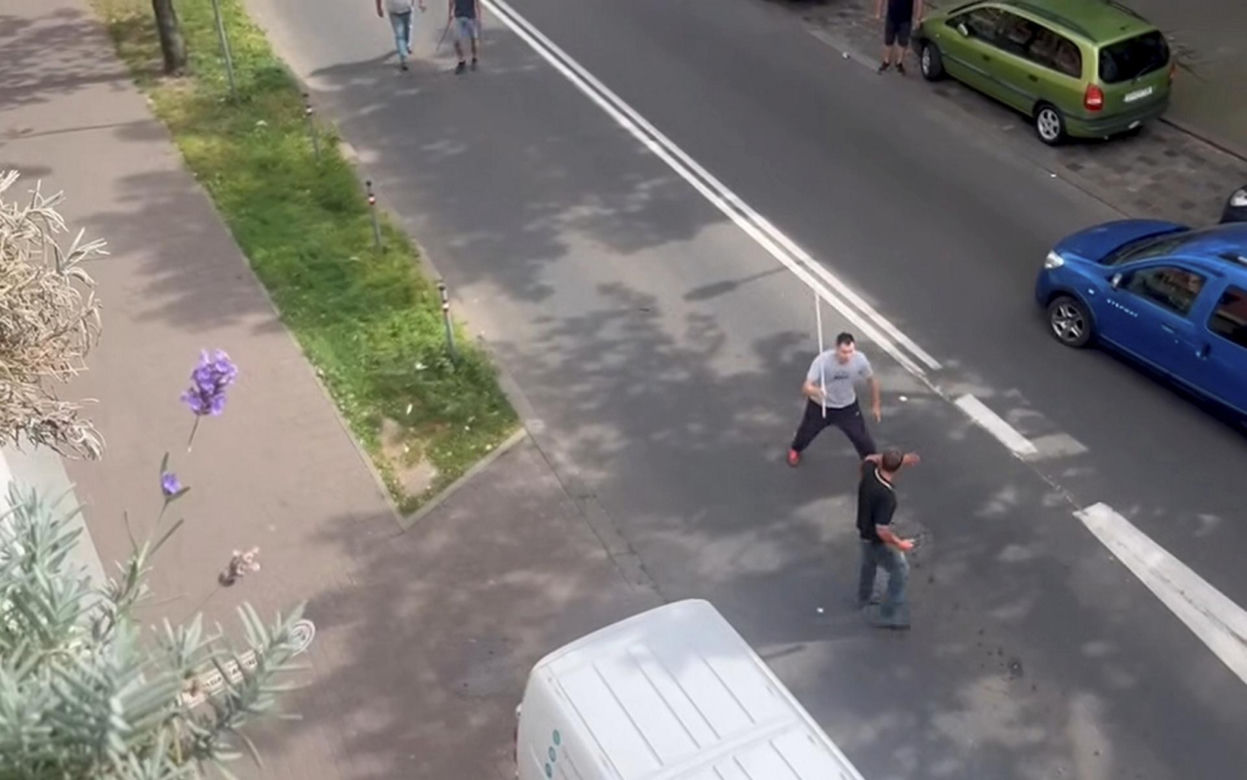 To on powalił nożownika z Chorzowa