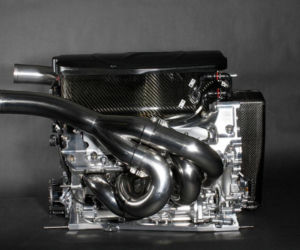 Silnik z bolidu F1 Mercedesa (na rok 2014)