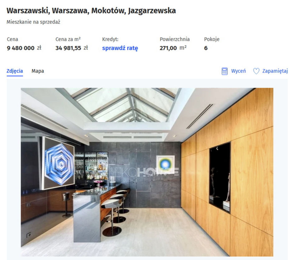Tak wygląda mieszkanie Izabeli Janachowskiej. Można je kupić za… ponad 9 milionów