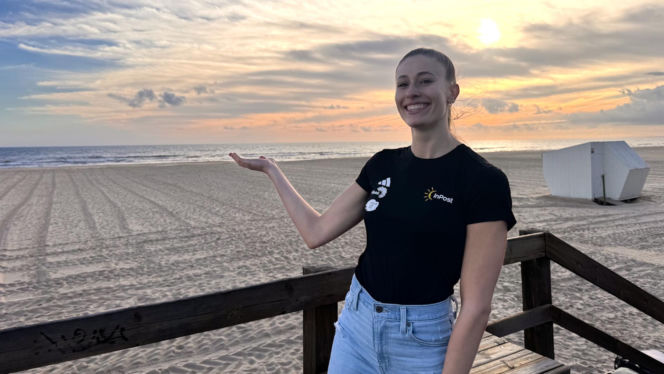 Natalia Bukowiecka i spółka w wodzie