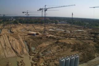 Pierwsza płyta wrocławskiego stadionu