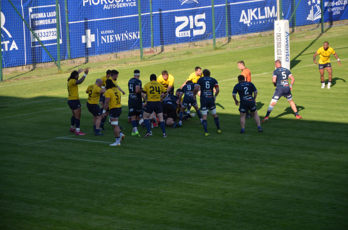 Siedlczanie wygrali półfinałowy mecz Ekstraligi Rugby! MKS Awenta Pogoń Siedlce pokonał Life Style Catering RC Arka Gdynia