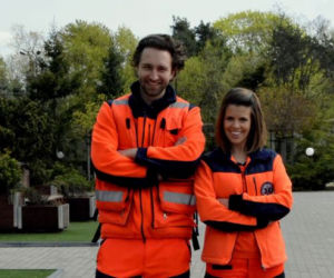 Na sygnale. Piotr (Dariusz Wieteska), Martyna (Monika Mazur)