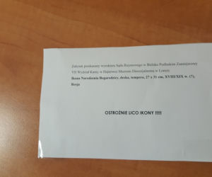 Ikony i grot z przemytu
