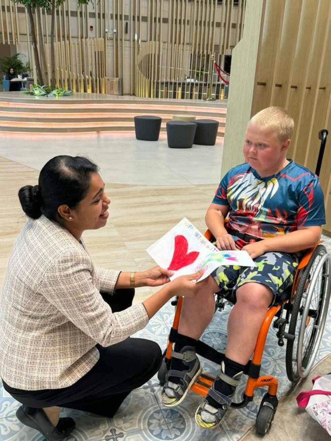 Tymek poleciał na leczenie do Dubaju