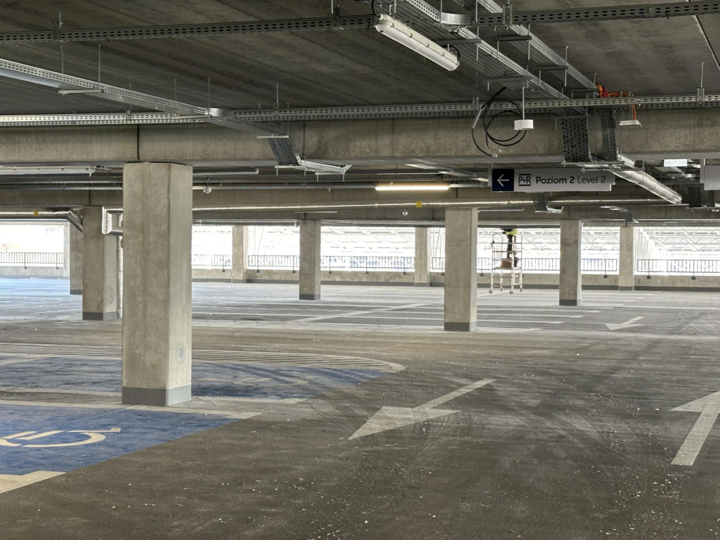 To największy tego typu parking w Krakowie. Od dziś mogą korzystać z niego kierowcy