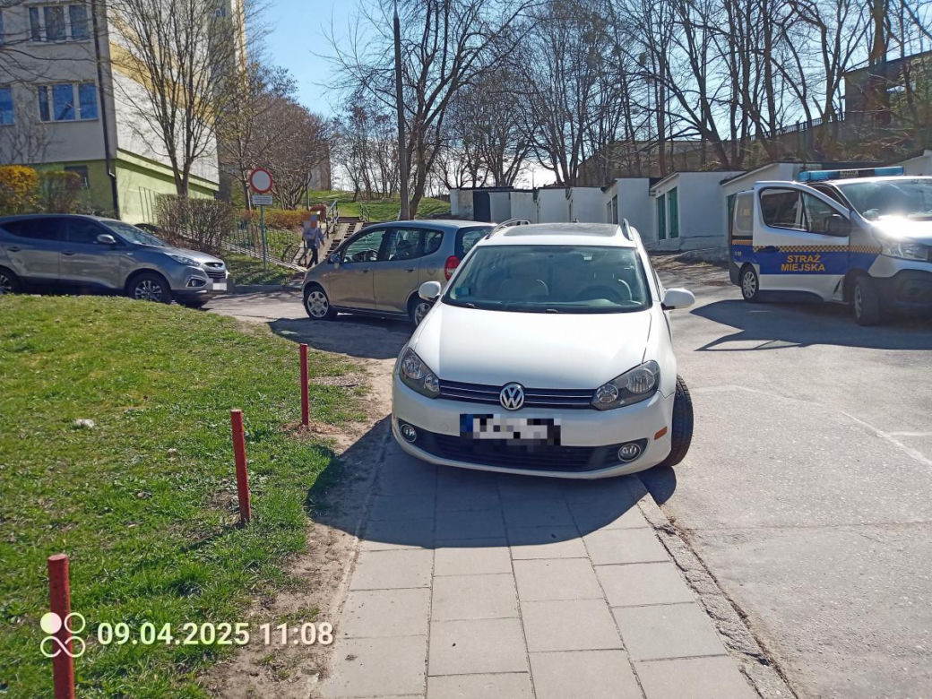 Olsztyńscy „mistrzowie parkowania”. Straż miejska była dla nich bezlitosna