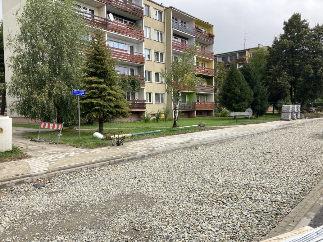 Remont ulic: Młodzieżowej i Racławickiej