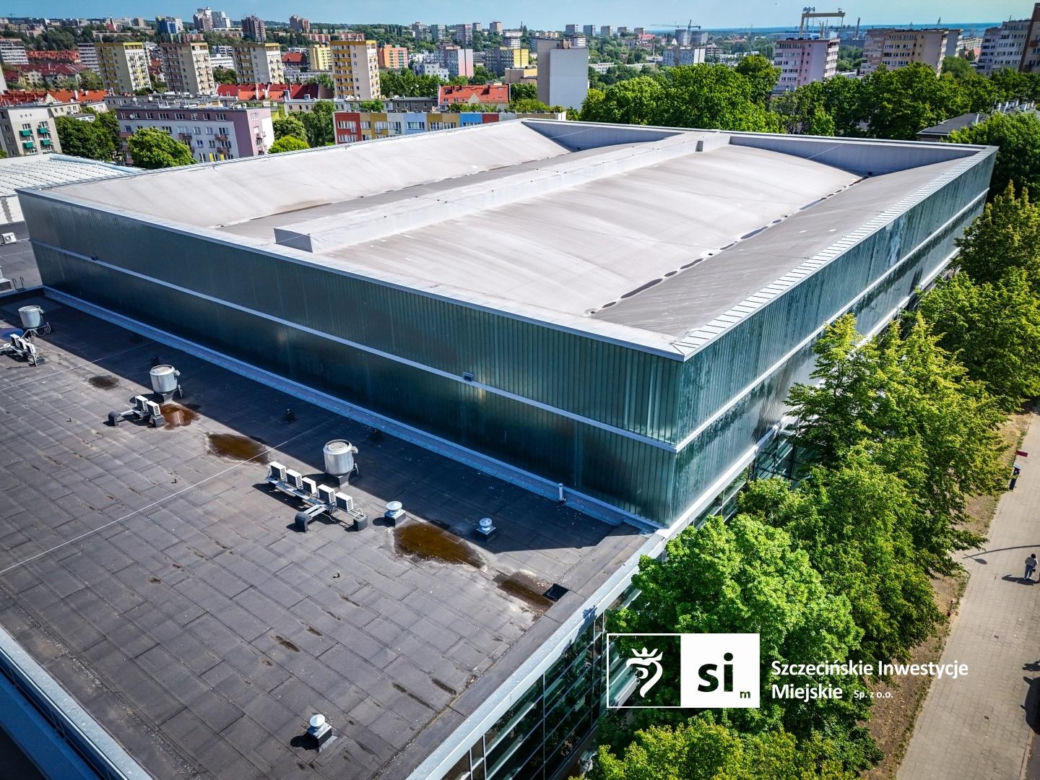 Koniec remontu elewacji Floating Areny