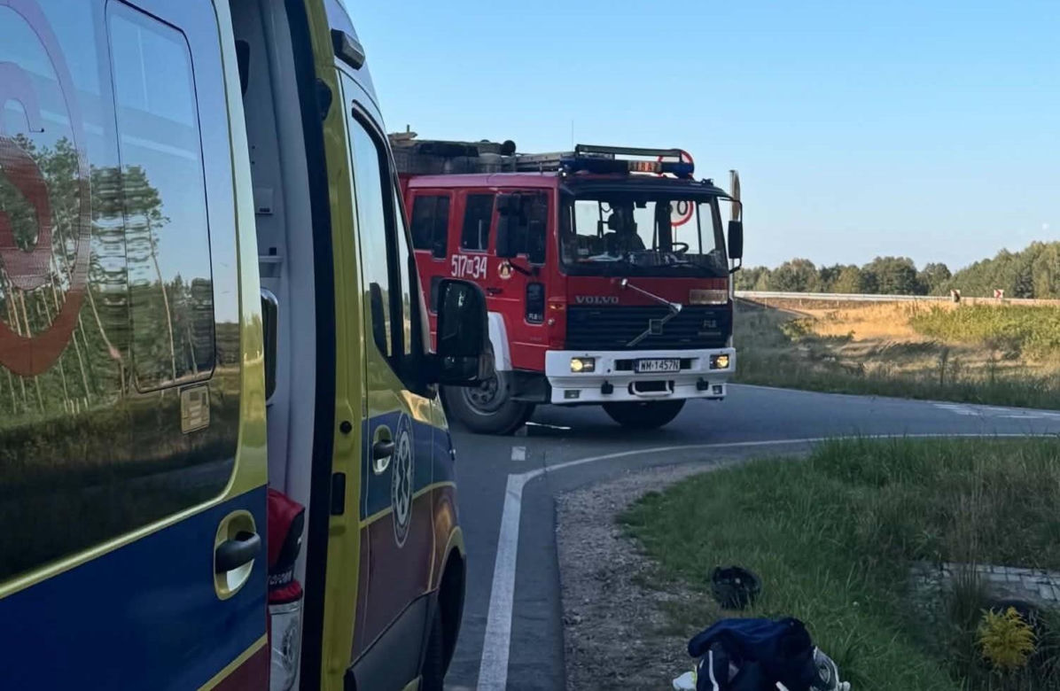 14-latek na hulajnodze zderzył się z samochodem