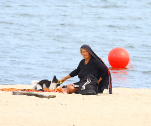 Na plaży już jesień