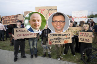 „Do dymisji!” Gorąco na spotkaniu w sprawie data center pod Piasecznem. Mieszkańcy ruszyli na władze