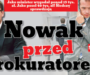 Nowak przed prokuratorem