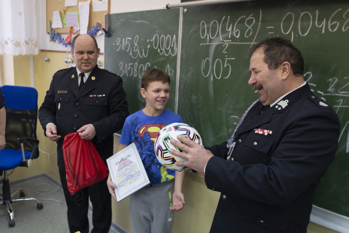 12-letni Szymon uratował mamę z pożaru