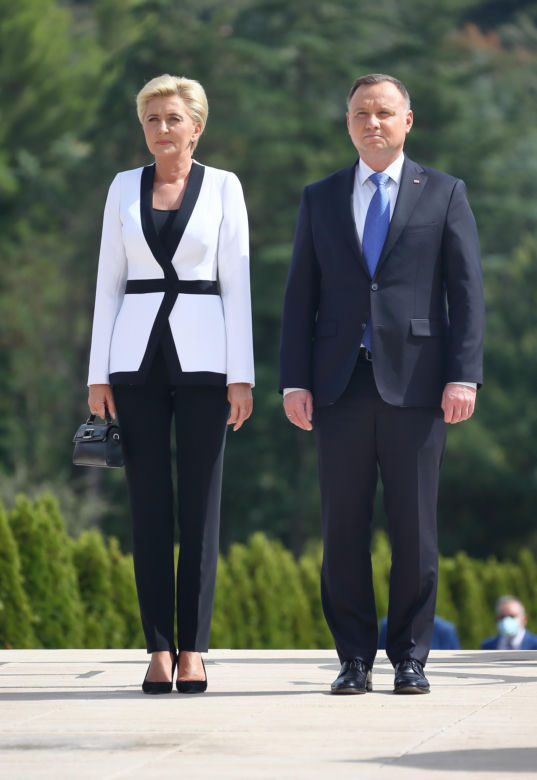 Tak się ubiera Agata Duda