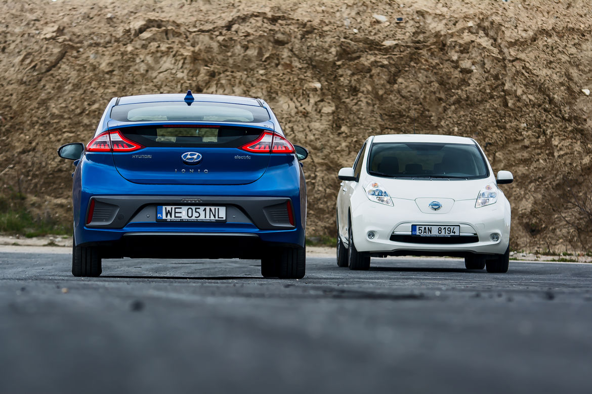 Hyundai IONIQ Electric vs. Nissan Leaf