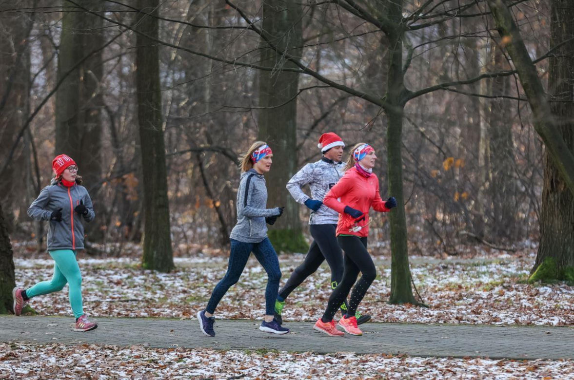 Parkrun Katowice w Parku Kościuszki