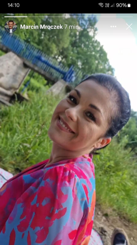 	M jak miłość nowy sezon na planie. Kinga (Katarzyna Cichopek)