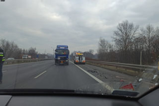 Utrudnienia na S86