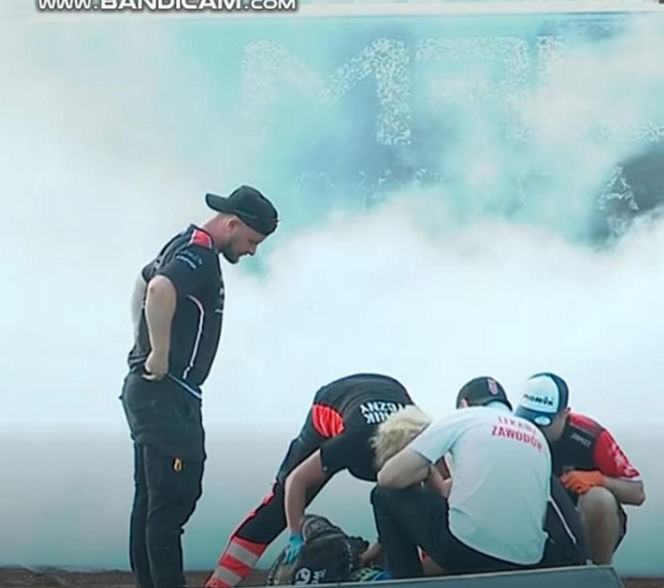 Woffinden po strasznym wypadku