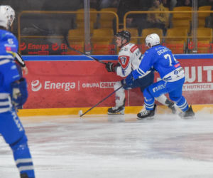 KH Energa Toruń - Unia Oświęcim 2:1! Zdjęcia kibiców i zawodników obu drużyn