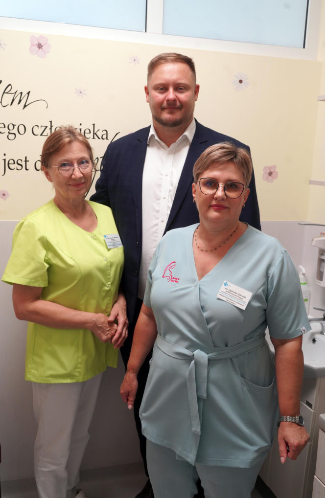 Królewska uczta na porodówce