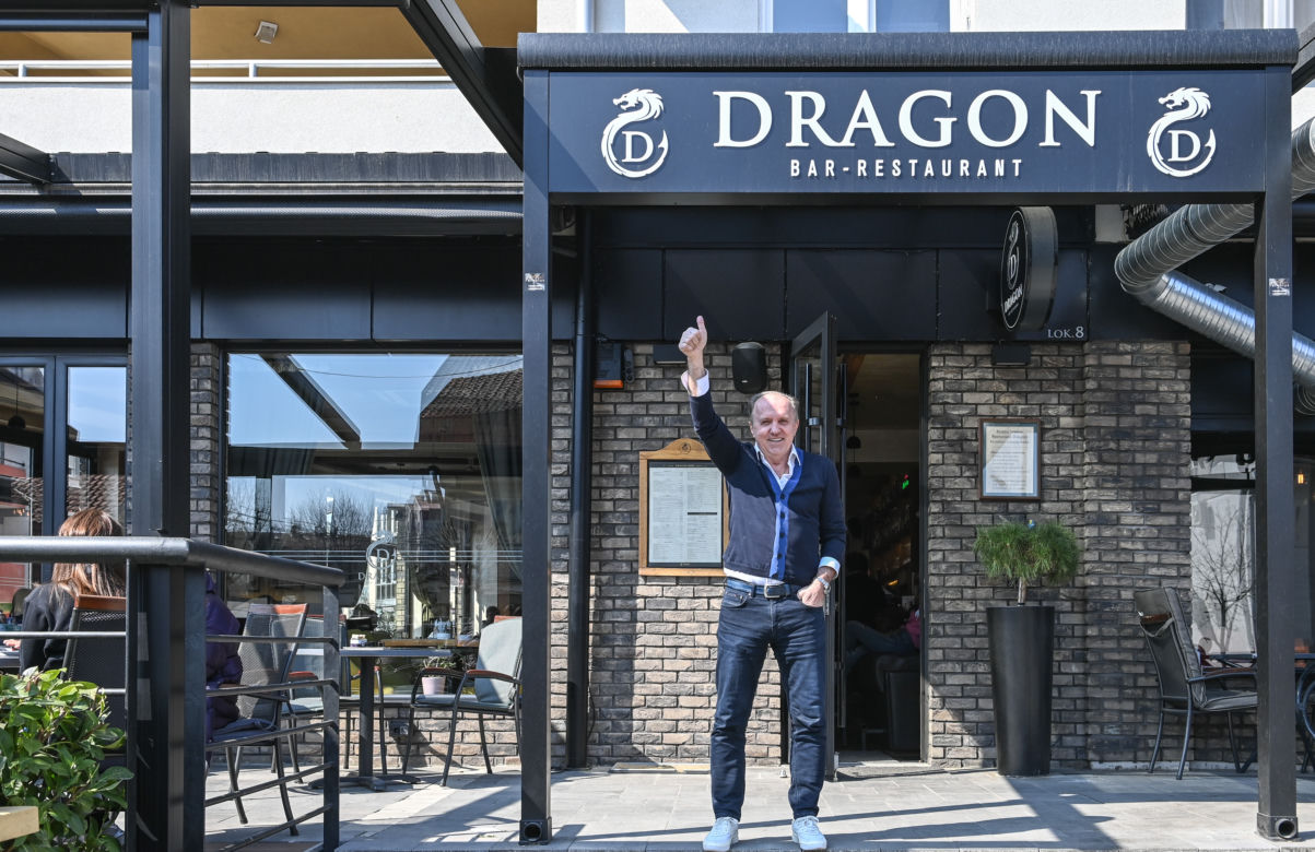 Dragomir Okuka gościł "Super Express" w swojej restauracji