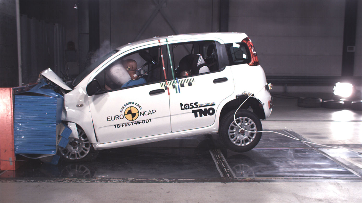 Test zderzeniowy Euro NCAP 2018
