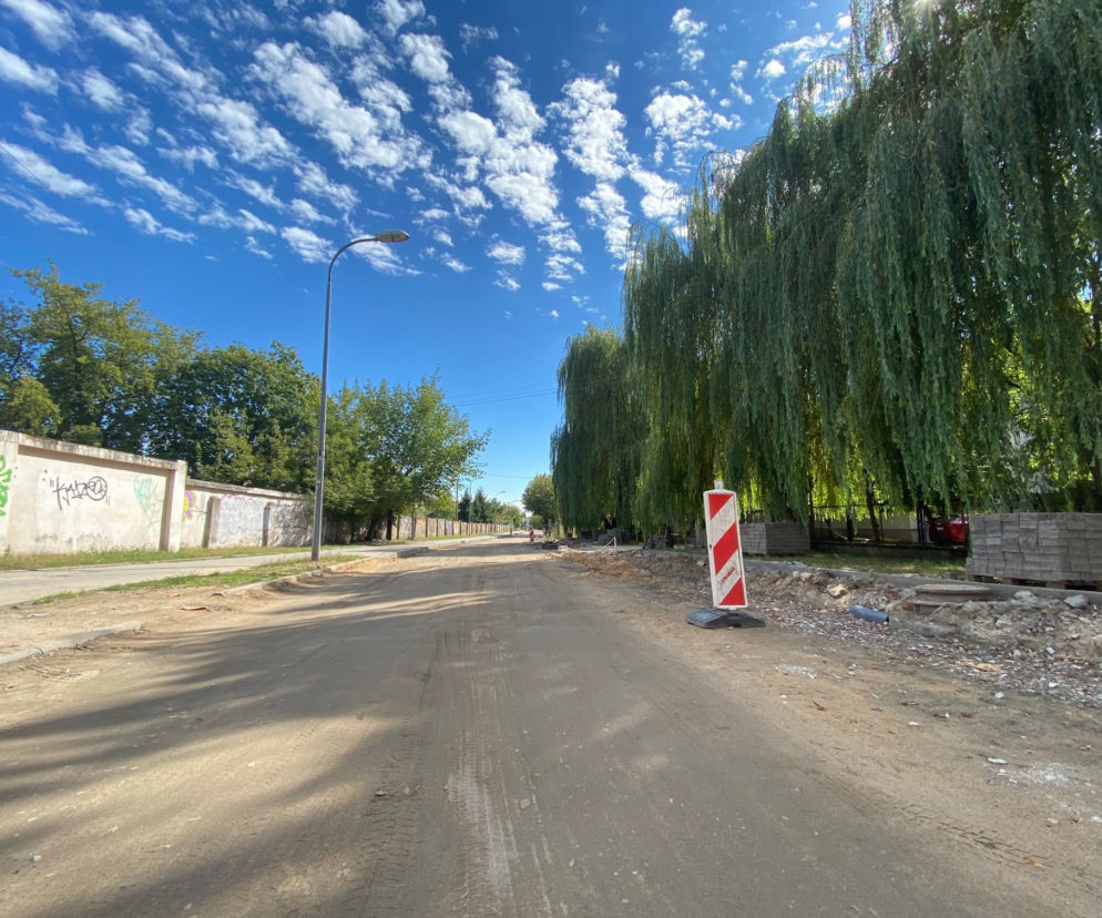 Trwają prace na ulicy Kruszelnickiego