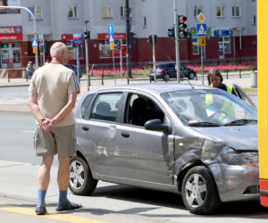 Wypadek autobusu linii 111 na Gocławiu