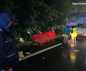 Wypadek w Kleszczowie