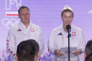 Wpadka podczas ślubowania olimpijczyków! To słowo stanowiło największy problem. Nerwowy moment